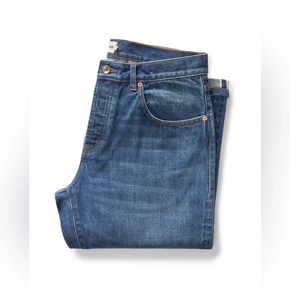 NWT Taylor Stitch The Democratic Jean
in Mid Wash Organic Selvedge - Picture 1 of 15